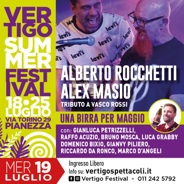 Alberto Rocchetti e Alex Masio 19 Luglio 2023